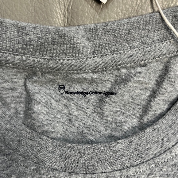 NWT - Knowledge Cotton Apparel Men’s Big OWL T Shirt- Size M, L - Picture 5 of 8